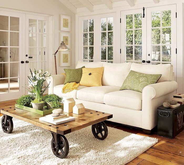 Pottery Barn Living Rooms